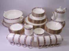 ROYAL ALBERT HYDE PARK TEAWARE, approximately 60 pieces