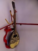 MODERN ECORDA MANDOLIN ON STAND