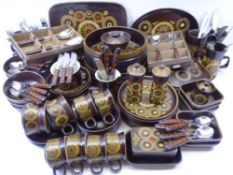 STYLISH DENBY STONEWARE, a large quantity of dinner and other tableware including tureens and