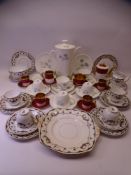 WEDGWOOD ICE ROSE, English Bell china and Maple London bone china tea and coffeeware
