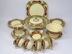 MYOTT SON & CO, ENGLAND'S COUNTRYSIDE TEA & DINNERWARE, approximately 25 pieces