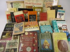 BOOKS - Clocks, Art and China and a quantity of other good reference books