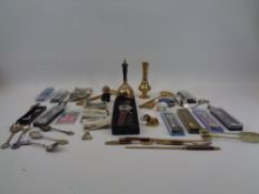 COLLECTOR'S SPOONS, CARDS, GENT'S WRISTWATCHES & OTHER INTERESTING ITEMS