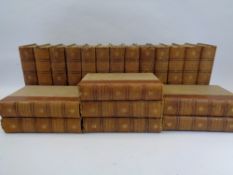 BOOKS - The Works of Charles Dickens, 20 volumes, gilt tooled leather spines, The Gresham Publishing