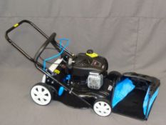 BRIGGS & STRATTON 450 E SERIES, 125cc PETROL LAWN MOWER (appears little, if ever used)
