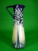 MOORCROFT 'Golden Dream' jug by Nicola Slaney - gold status membership piece, 24cms H, impressed and