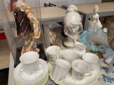 CHINA & GLASS including Copenhagen, Continental, busts ETC