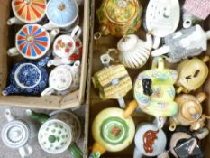 NOVELTY & OTHER TEAPOT COLLECTION - approximately 20