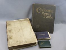 BOOKS & AUTOGRAPH ALBUMS, 4 ITEMS - The Illustrated Times Volume 1 June to December 1855, no outer