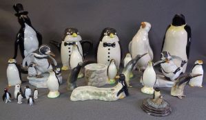 PENGUIN THEMED ORNAMENTS, a good collection