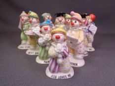 BESWICK 'LITTLE LOVABLES' ten figurines - 11.5cms H the tallest