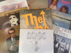 LP RECORDS - approximately sixty including The Who, T-Rex, ACDC, Slade, Mike Oldfield, ELO, Elvis