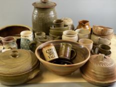 POTTERY - Studio Art and tableware, very large assortment