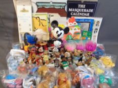 ORNAMENTAL MODELS OF CARTOON/DISNEY CHARACTERS - Mickey Mouse, The Wombles, Snow White & The Seven