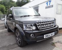 2015 LAND ROVER DISCOVERY HSE LUXURY SDV6, registration OW64 BHX, 50,043 miles, first registered Jan