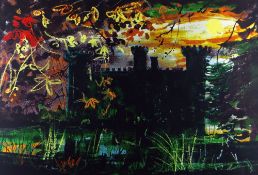 JOHN PIPER limited edition (62/70) lithograph - entitled verso on Attic Gallery Swansea 'Eastnor