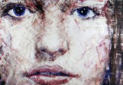 LIAM O'CONNOR limited edition (73/100) colour print - titled to margin 'Amy', signed in pencil, 43 x