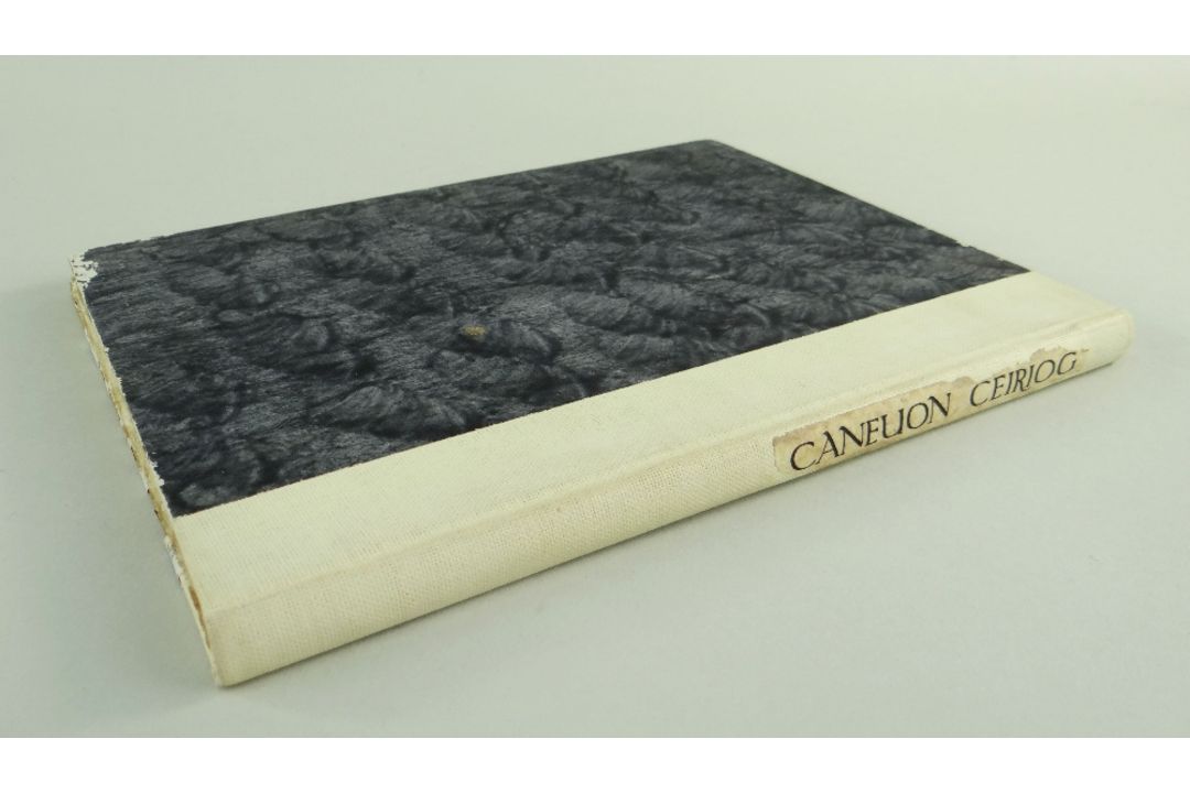 GREGYNOG PRESS VOLUME OF CANEUON CEIRIOG DETHOLIAD No.56, dated 1925, printed by Robert Ashwin - Image 2 of 3