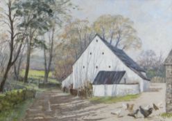 DAVID PRICE pastel - entitled verso on Attic Gallery Swansea label 'On a Sunny Afternoon', signed,