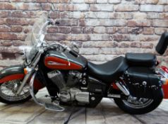 2010 HONDA SHADOW VT750 CS-A MOTORCYCLE CRUISER , reg. WN60 WVM, only 1,699 miles, in two tone