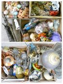 FANTASY DRAGON & FAIRY FIGURINES, decorative animals and birds, a mixed collection (in 3 boxes)