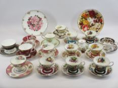 ROYAL ALBERT TEAWARE - Country Fair Series, Royal Albert Old Country Roses Ruby Lace, Royal
