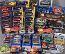 DIECAST MODEL VEHICLES - bubble packed, 1:43 'Superwheels', Shell Collection, Hotwheels, a large