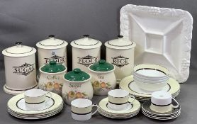 CONTEMPORARY TABLEWARE 'MANHATTAN' from Marks & Spencer, approximately twenty pieces, other modern