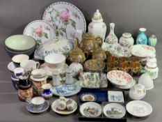 JAPANESE TEAWARE, Aynsley 'Cottage Garden' and 'Pembroke' cabinet ware, an assortment of other