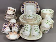 STAFFORDSHIRE TEAWARE - including Colclough 'Green Ivy'