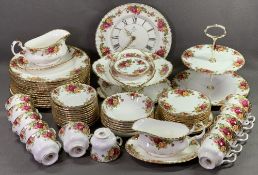 ROYAL ALBERT 'OLD COUNTRY ROSES' TEA & TABLEWARE, approximately sixty five pieces