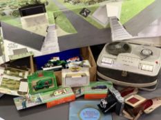 COLLECTABLES - Grundig TK14 reel to reel player, Yorkshire Tea 'Heartbeat' commemorative models,