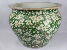 AMENDED DESCRIPTION - 19TH CENTURY CHINESE LARGE PLANTER -