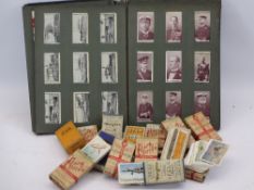 CIGARETTE CARDS COLLECTION including quantities in original cigarette boxes