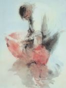 WILLIAM SELWYN artist's proof coloured print - working boatman and boat, signed in full, 45 x 33cms