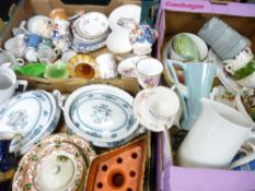 VICTORIAN & LATER ORNAMENTAL CHINA, dinner and teaware including Queens 'Virginia Strawberry',