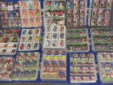 COLLECTOR'S CARDS - football, seven multi-sleeved folders containing many hundreds of cards