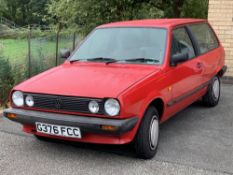 VOLKSWAGEN POLO CL, three door hatchback car, registration number G376 FCC, first registered 20.10.