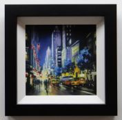 CSILLA ORBAN hand embellished limited edition (15/20 AP) giclee print on canvas - entitled '