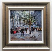 HENDERSON CISZ embellished limited edition (121/195) giclee print on canvasboard - entitled verso '