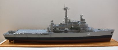 QUALITY LARGE SCALE SHIP MODEL OF HMS FEARLESS 'L10', Fearless-Class Landing Platform Docks (LPD)