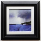 BARRY HILTON embellished limited edition (102/195) giclee print canvas on board - entitled verso '