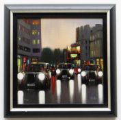 NEIL DAWSON limited edition (14/150) giclee on canvasboard - entitled verso 'Afternoon Shower',