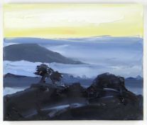 SARAH CARVELL (b. 1964) oil on canvas - 'Early Sunday Morning', signed and dated 2010, Martin Tinney