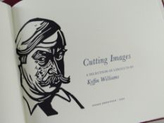 SIR KYFFIN WILLIAMS RA limited edition (155/275) volume of 'Cutting Images' printed on T H