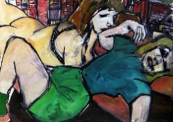 BOB DYLAN (American, b. 1941) limited edition (180/295) giclee on paper print from the 'Drawn Blank'