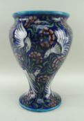 JOE JUSTER FOR WILLIAM DE MORGAN: FULHAM PERIOD POTTERY 'PERSIAN' VASE, c. 1890, baluster form on