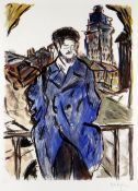 BOB DYLAN (American, b. 1941) limited edition (180/295) giclee on paper print from the 'Drawn Blank'