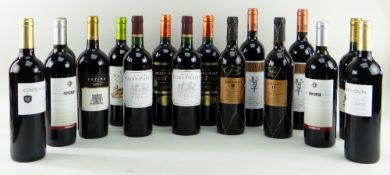 ASSORTED RED WINE, comprising Ch. Saint-Panlin, 2012, two bottles; Sierra Noble Tempranillo, 2005,