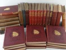 PERIODICALS: PUNCH MAGAZINE, comprising 1851-61, 1880-81, 1891-97, 1903-04, 1922 & 1924 bound in